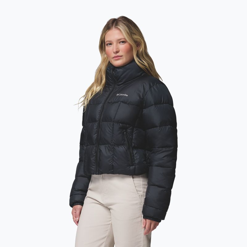 Geacă izolată pentru femei Columbia Puffect III Cropped black 5