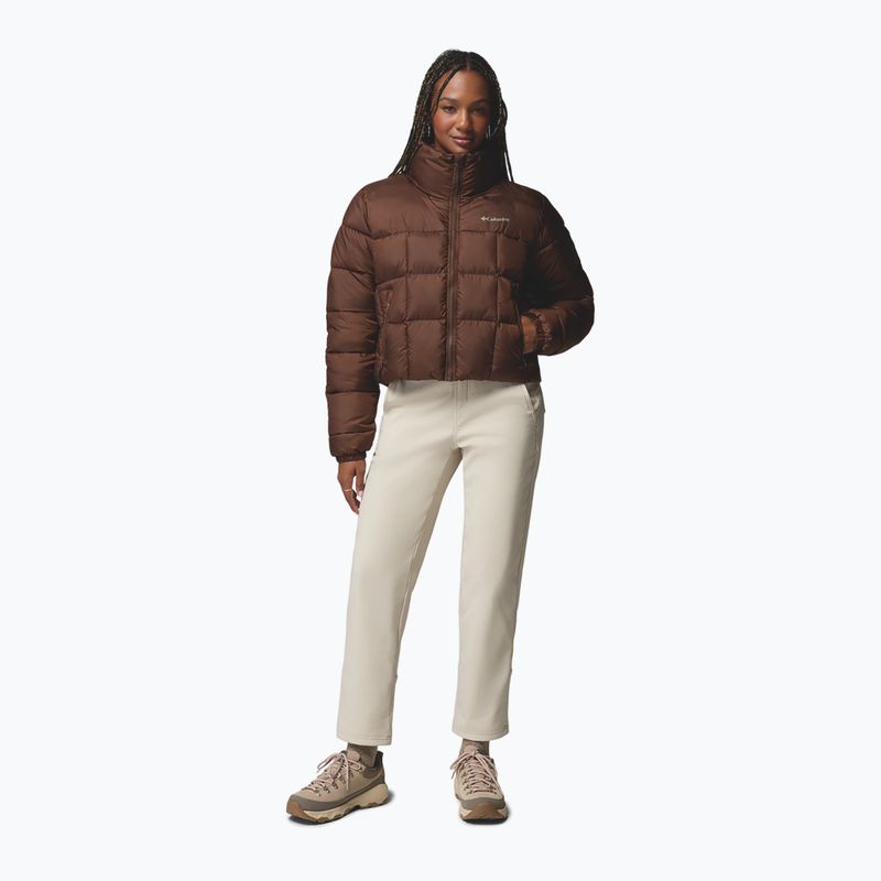 Geacă izolată pentru femei Columbia Puffect III Cropped tobacco 2