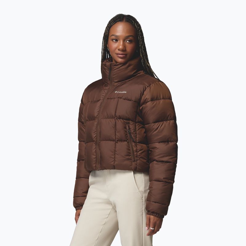 Geacă izolată pentru femei Columbia Puffect III Cropped tobacco 5