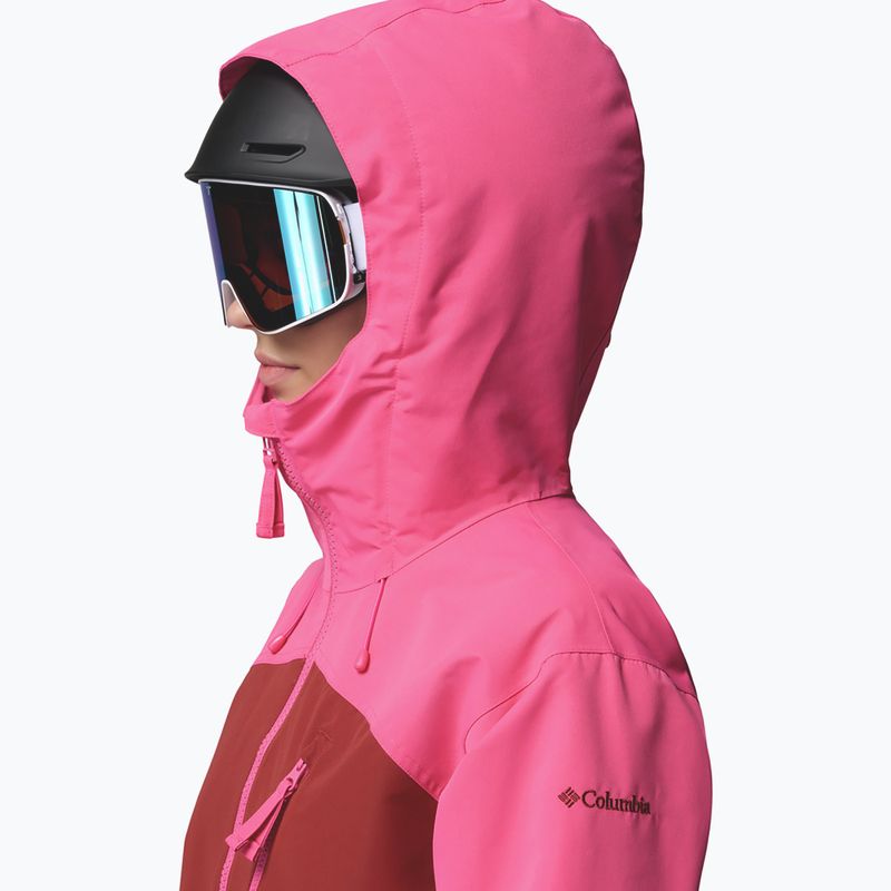 Geacă de snowboard pentru femei Columbia Coreshot Anorak red oxide/nico 6