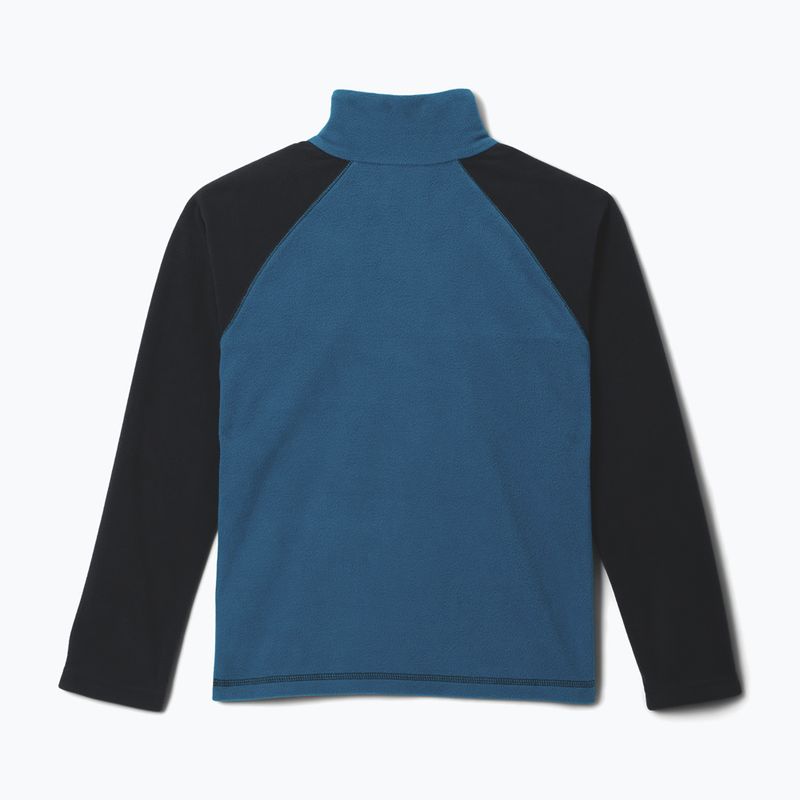 Bluză fleece pentru copii Columbia Glacial Half Zip phoenix blue/black 2