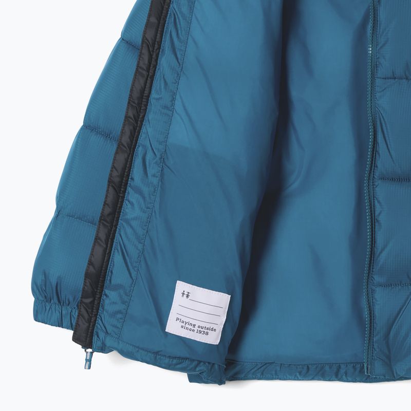 Geacă izolată pentru copii Columbia Puffect Hooded Phoenix Blue/Black 3