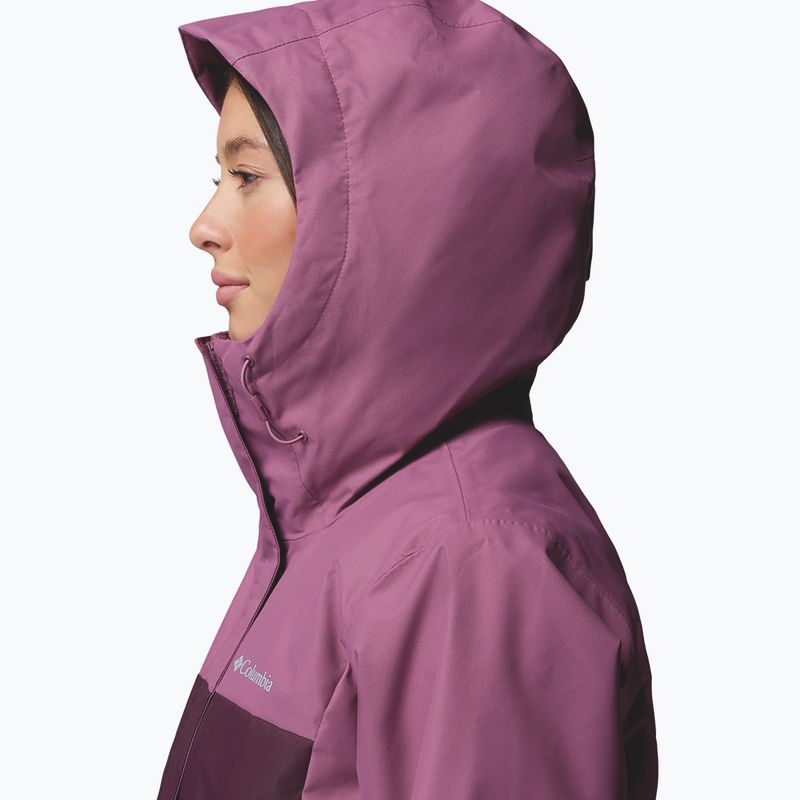 Geacă 3în1 pentru femei Columbia Hikebound II Interchange antique mauve/moonvista 10