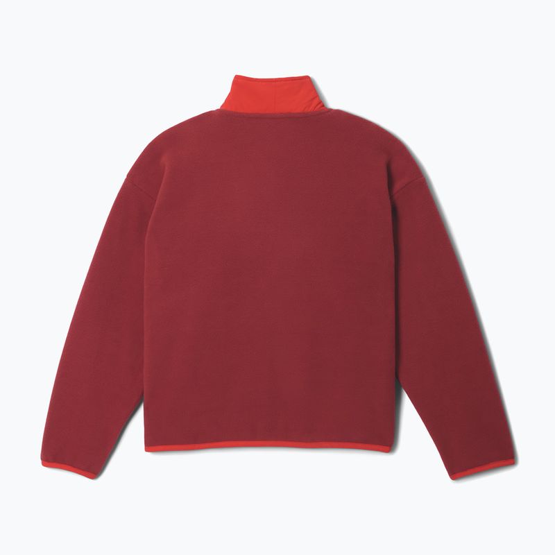 Bluză fleece pentru copii Columbia Sequoia Grove Full Zip Fleece red oxide/super sonic 2