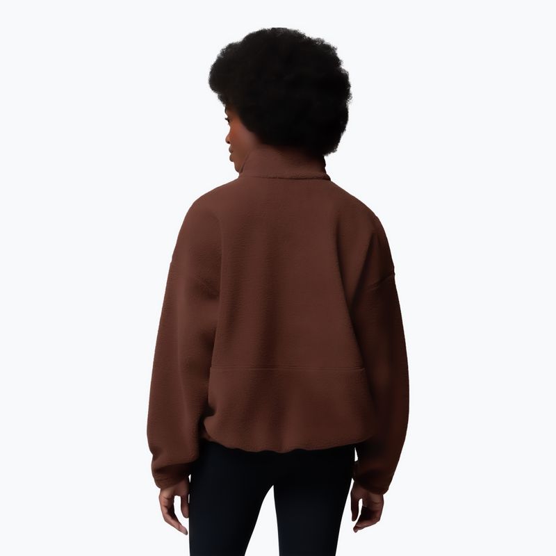 Bluză fleece pentru femei Columbia Timber Meadow MTR Fleece HZ tobacco 3