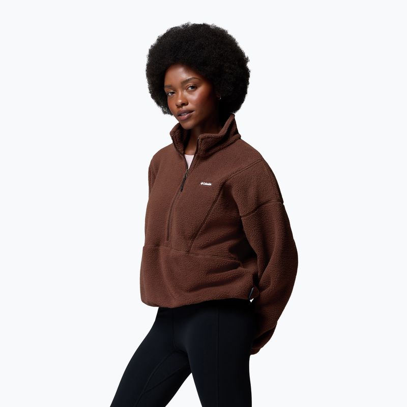 Bluză fleece pentru femei Columbia Timber Meadow MTR Fleece HZ tobacco 4
