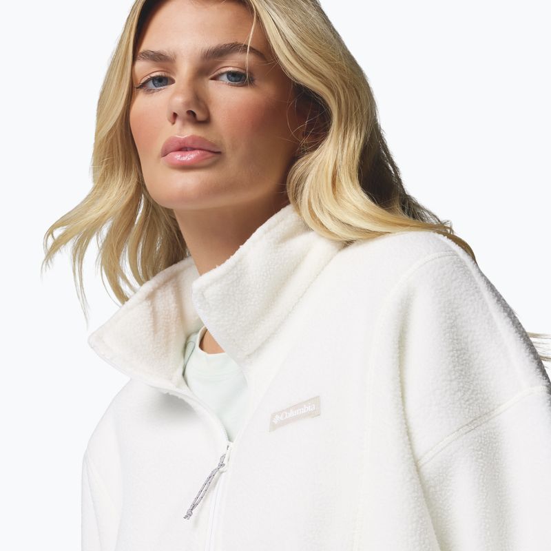 Bluză fleece pentru femei Columbia Timber Meadow MTR Fleece HZ sea salt 5