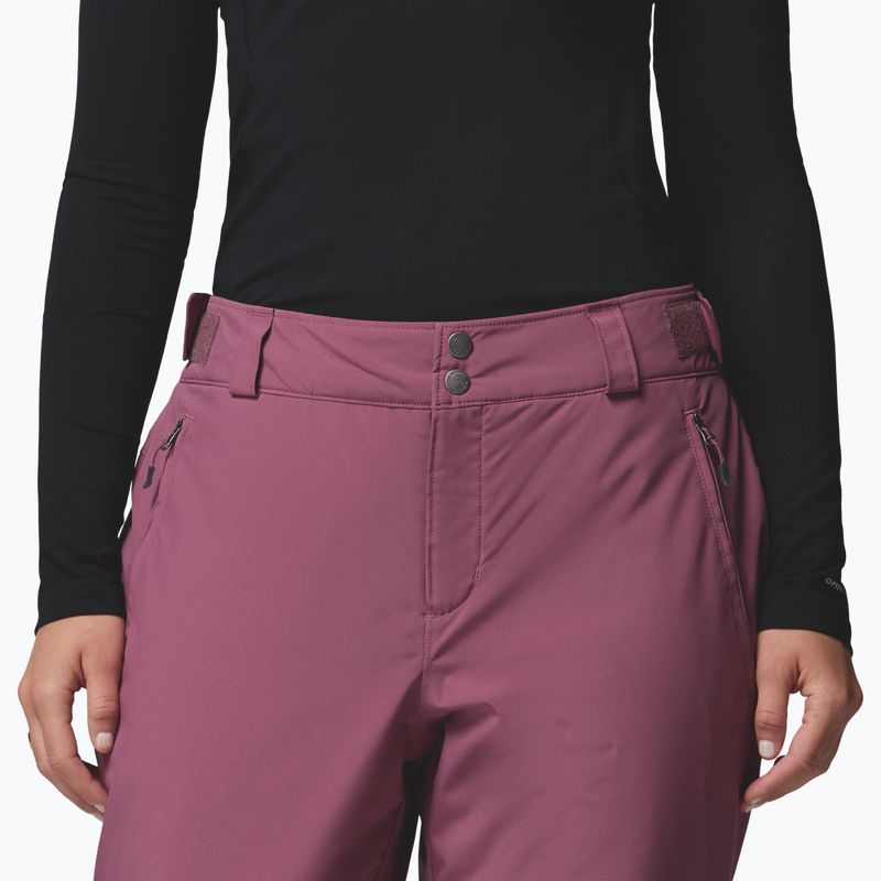 Spodnie narciarskie damskie Columbia Shafer Canyon II Insulated antique mauve 5