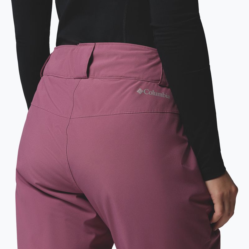 Spodnie narciarskie damskie Columbia Shafer Canyon II Insulated antique mauve 6
