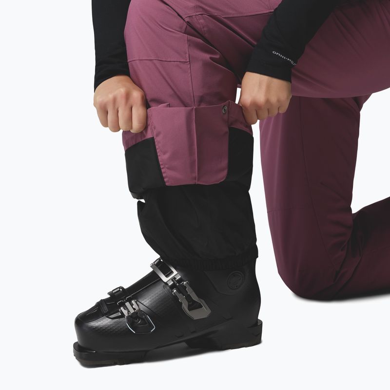 Spodnie narciarskie damskie Columbia Shafer Canyon II Insulated antique mauve 9