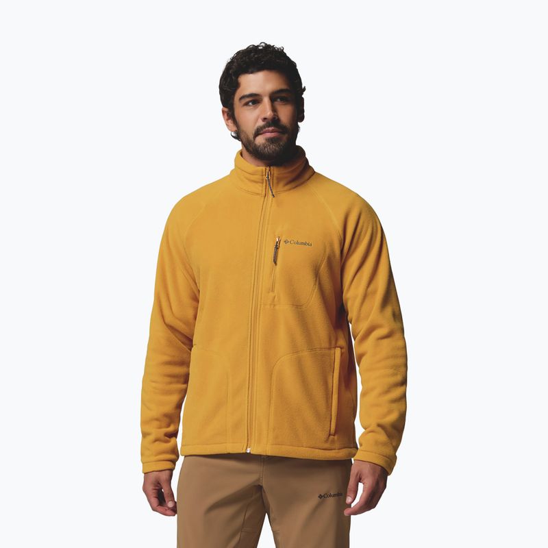 Bluză fleece pentru bărbați Columbia Fast Trek II Squash