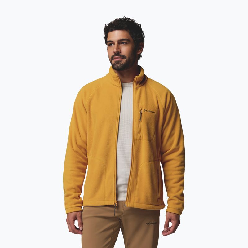 Bluză fleece pentru bărbați Columbia Fast Trek II Squash 4
