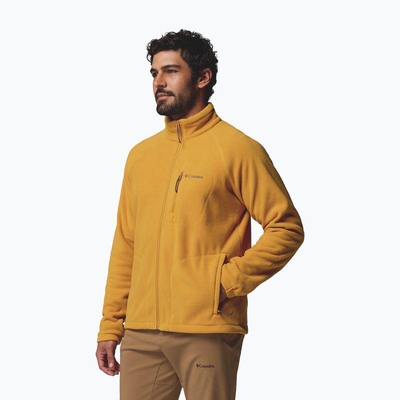 Bluză fleece pentru bărbați Columbia Fast Trek II Squash 5