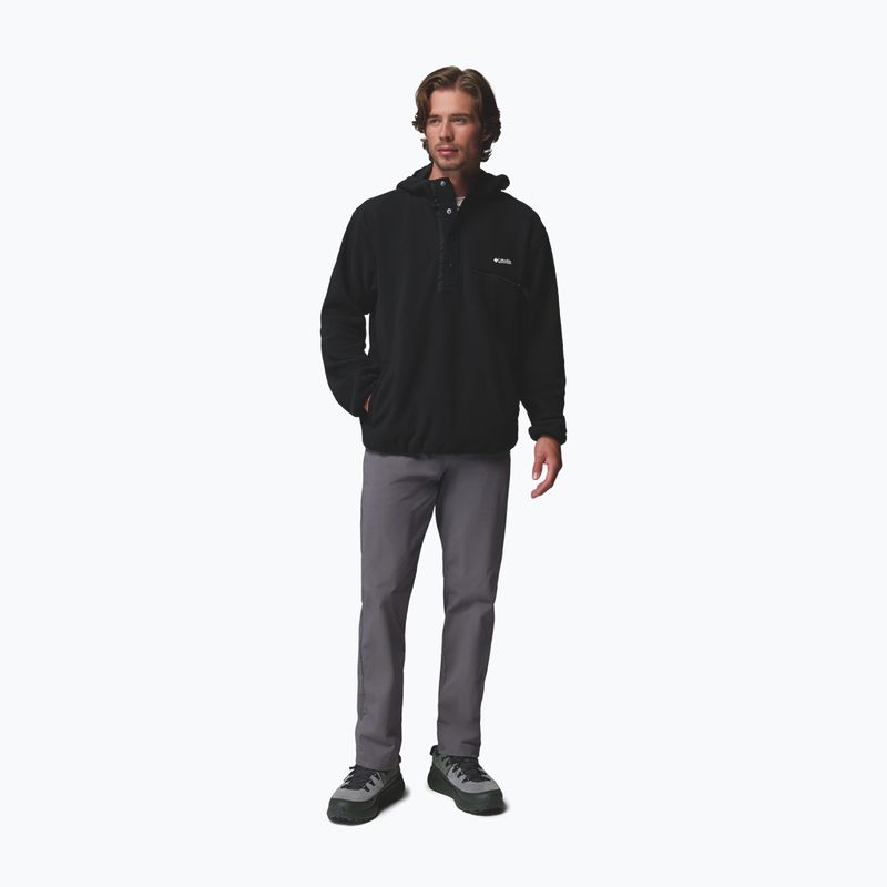 Bluză fleece pentru bărbați Columbia Helvetia II Hoodie Black 2
