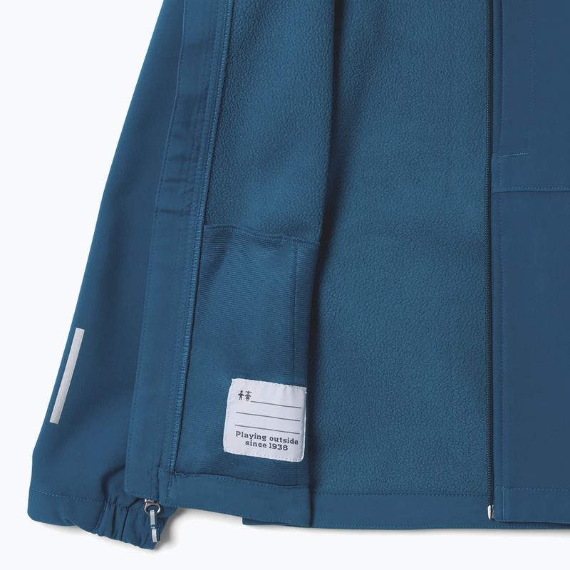 Geacă softshell pentru copii Columbia Ascender Hooded Softshell phoenix blue 3