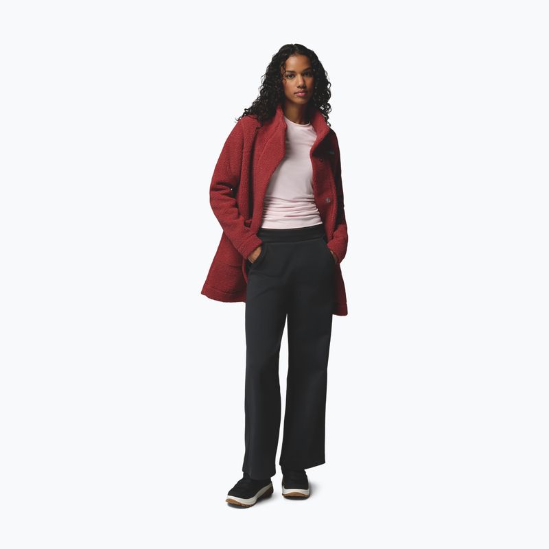 Bluză fleece pentru femei Columbia Panorama Long red oxide 2
