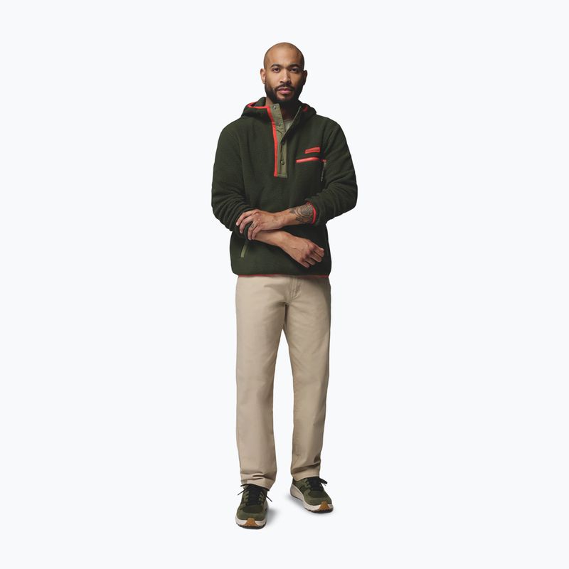 Bluză fleece pentru bărbați Columbia Helvetia II Hoodie Greenscape 2