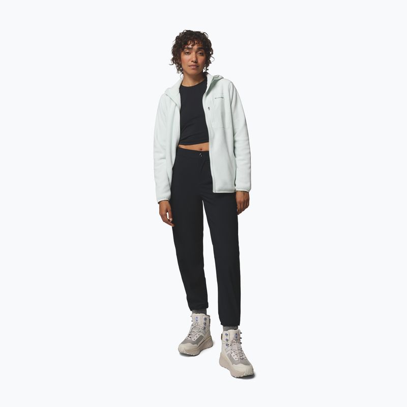 Bluză fleece pentru femei Columbia Pacific Arch 200 Hooded Full Zip Fleece tea light 2