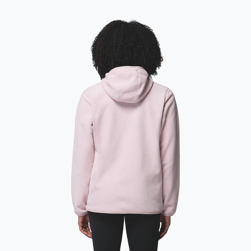 Bluză fleece pentru femei Columbia Pacific Arch 200 Hooded Full Zip Fleece mineral pink 3
