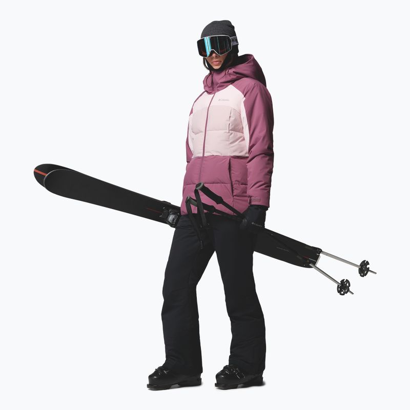 Geacă de schi pentru femei Columbia Ava Alpine Puffer antique mauve/powder pink/mineral pink 2
