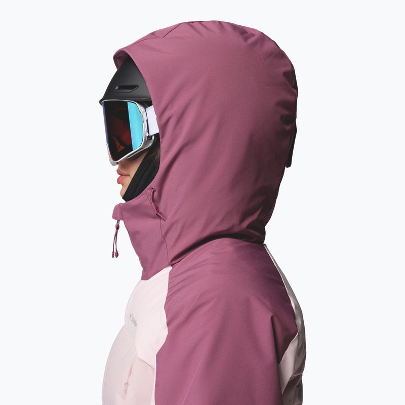 Geacă de schi pentru femei Columbia Ava Alpine Puffer antique mauve/powder pink/mineral pink 6