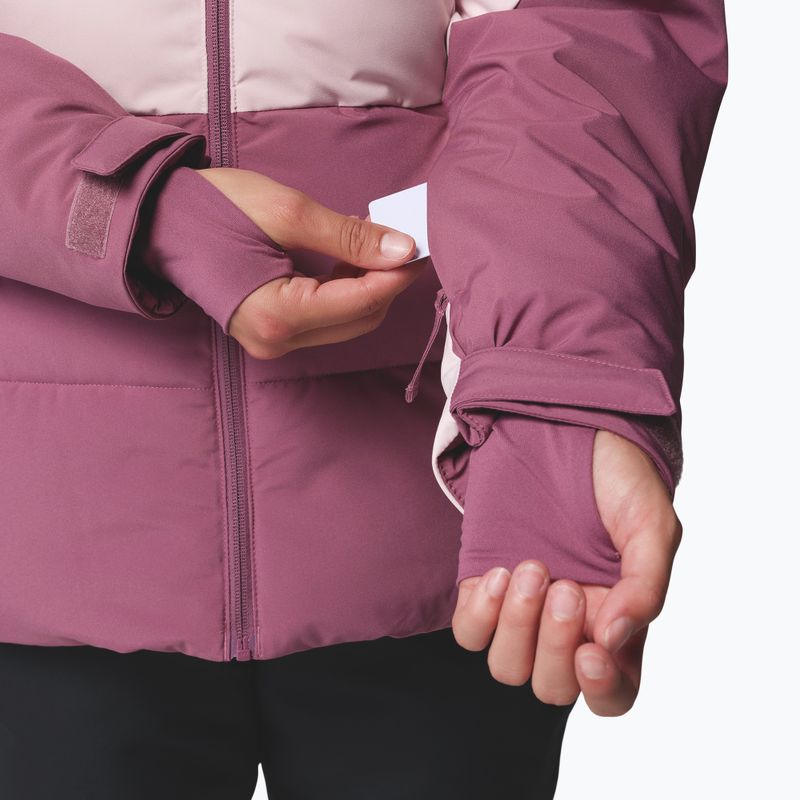 Geacă de schi pentru femei Columbia Ava Alpine Puffer antique mauve/powder pink/mineral pink 8