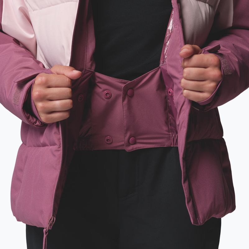 Geacă de schi pentru femei Columbia Ava Alpine Puffer antique mauve/powder pink/mineral pink 9