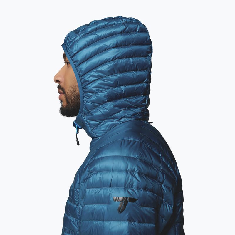 Geacă cu puf pentru bărbați Columbia Endevour Mountain Down Hooded phoenix blue 8