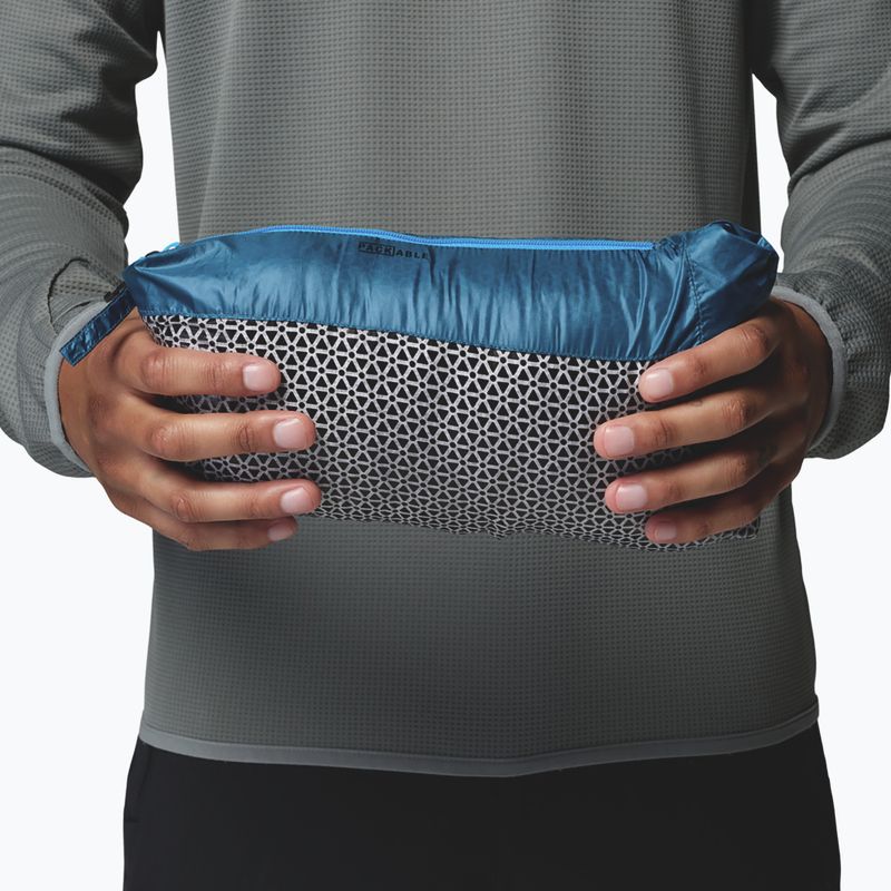 Geacă cu puf pentru bărbați Columbia Endevour Mountain Down Hooded phoenix blue 11