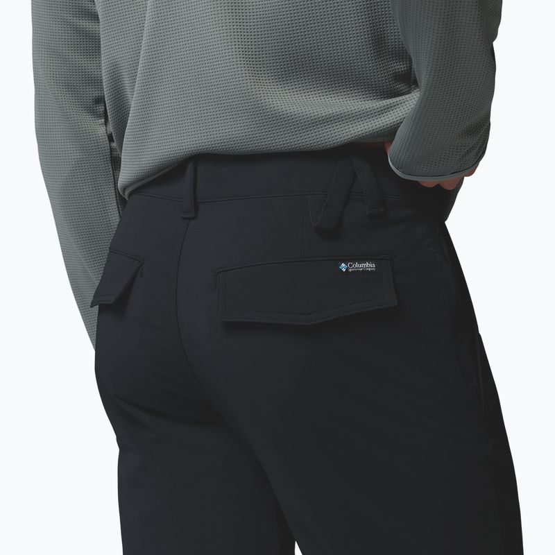 Pantaloni de cățărare pentru bărbați Columbia ROC Tech Warm Chino black 7