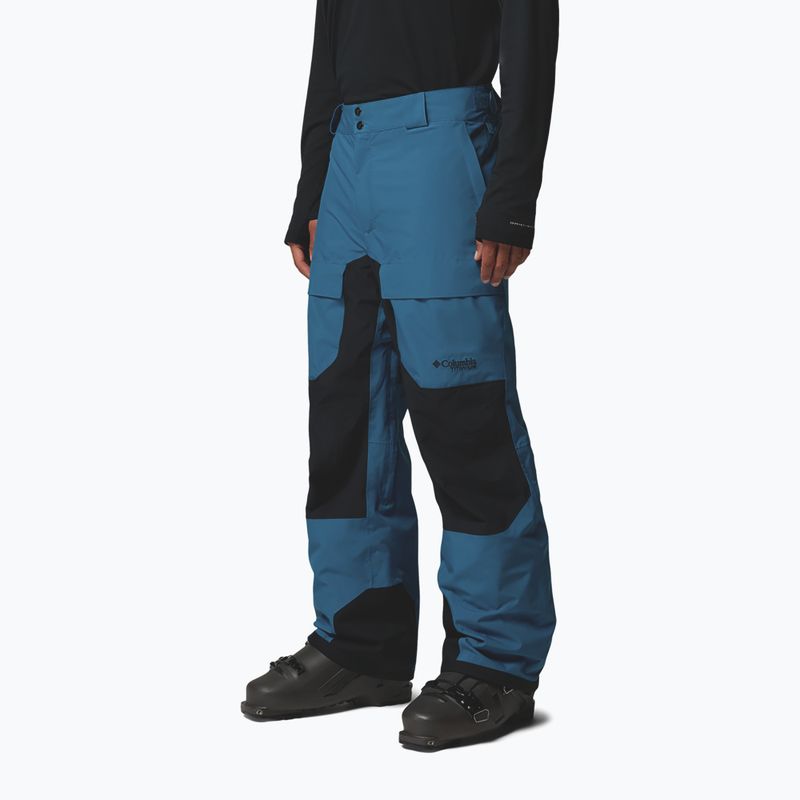 Pantaloni de snowboard pentru bărbați Columbia Winter District phoenix blue/black 4