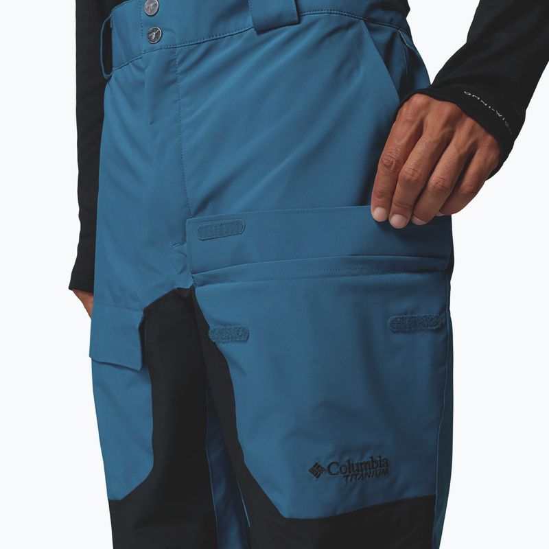 Pantaloni de snowboard pentru bărbați Columbia Winter District phoenix blue/black 8