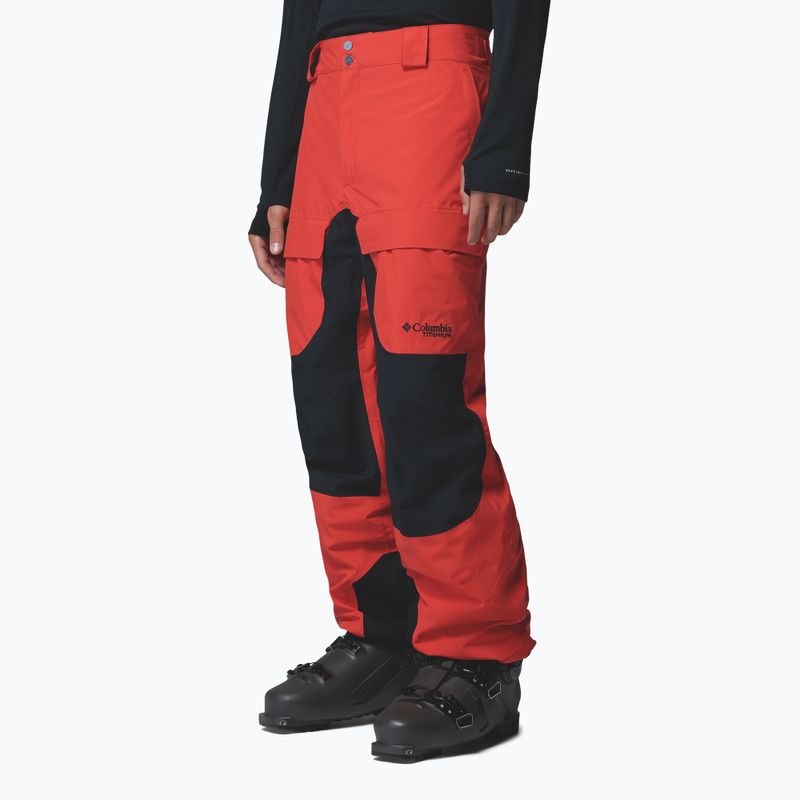 Pantaloni de snowboard pentru bărbați Columbia Winter District super sonic/black 4