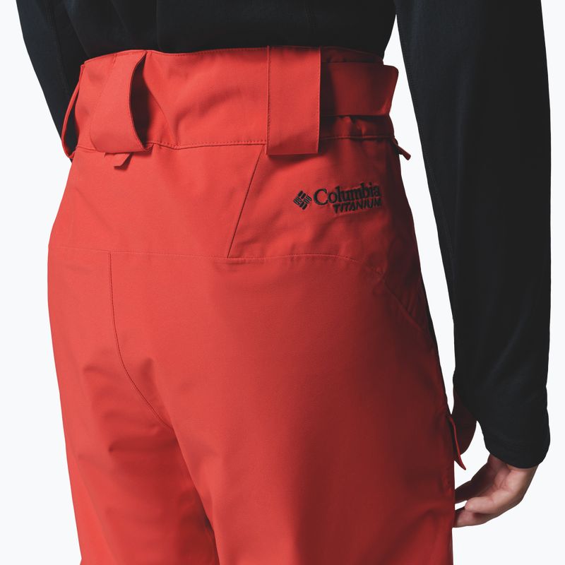 Pantaloni de snowboard pentru bărbați Columbia Winter District super sonic/black 6