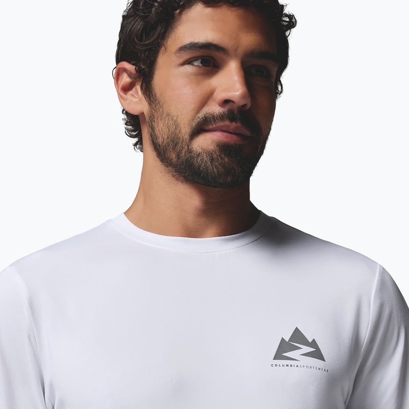 Longsleeve pentru bărbați Columbia Parsons Point LS Graphic Tee white zigzag climb 5