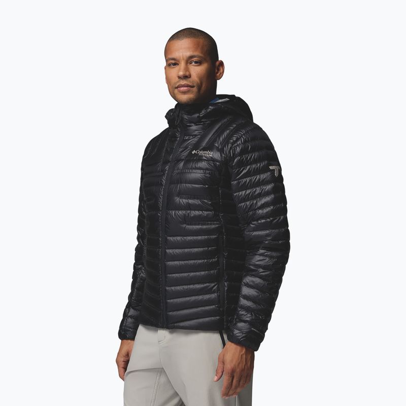 Geacă cu puf pentru bărbați Columbia Endevour Mountain Down Hooded black 5