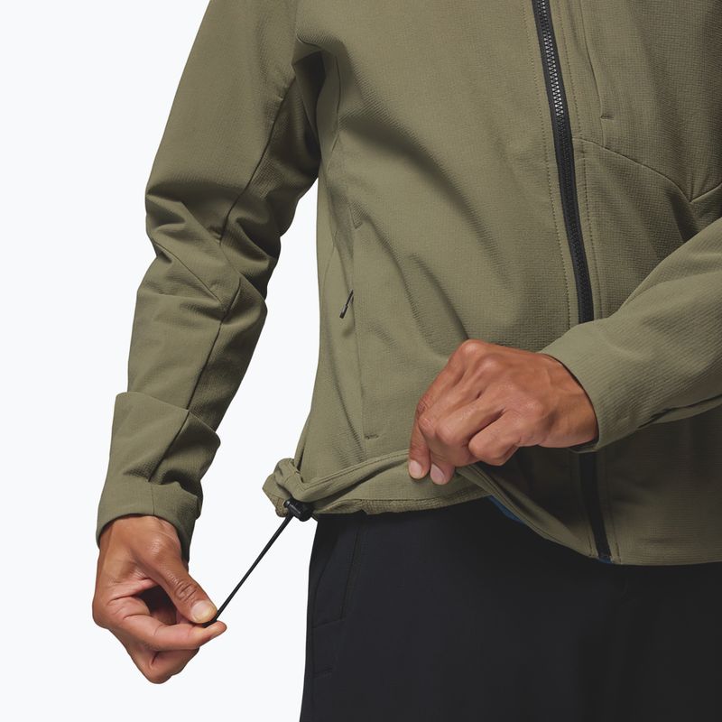 Geacă softshell pentru bărbați Columbia Tennen Mountain Hooded Softshell stone green 11