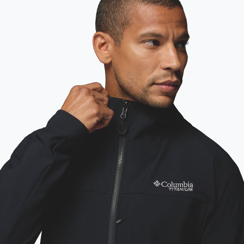 Geacă softshell pentru bărbați Columbia Tennen Mountain Hooded Softshell black 6