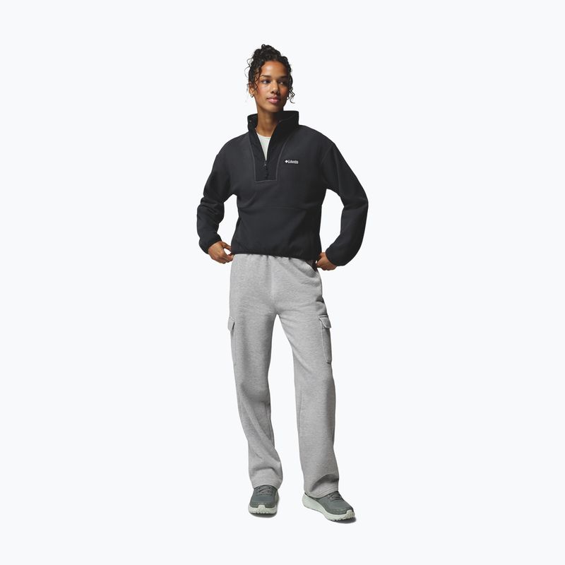 Bluză fleece pentru femei Columbia Sequoia Grove II Half Zip Fleece Black 2