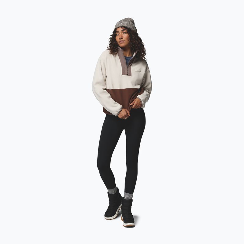 Bluză fleece pentru femei Columbia Sequoia Grove II Half Zip Fleece dark stone/tobacco/iron 2