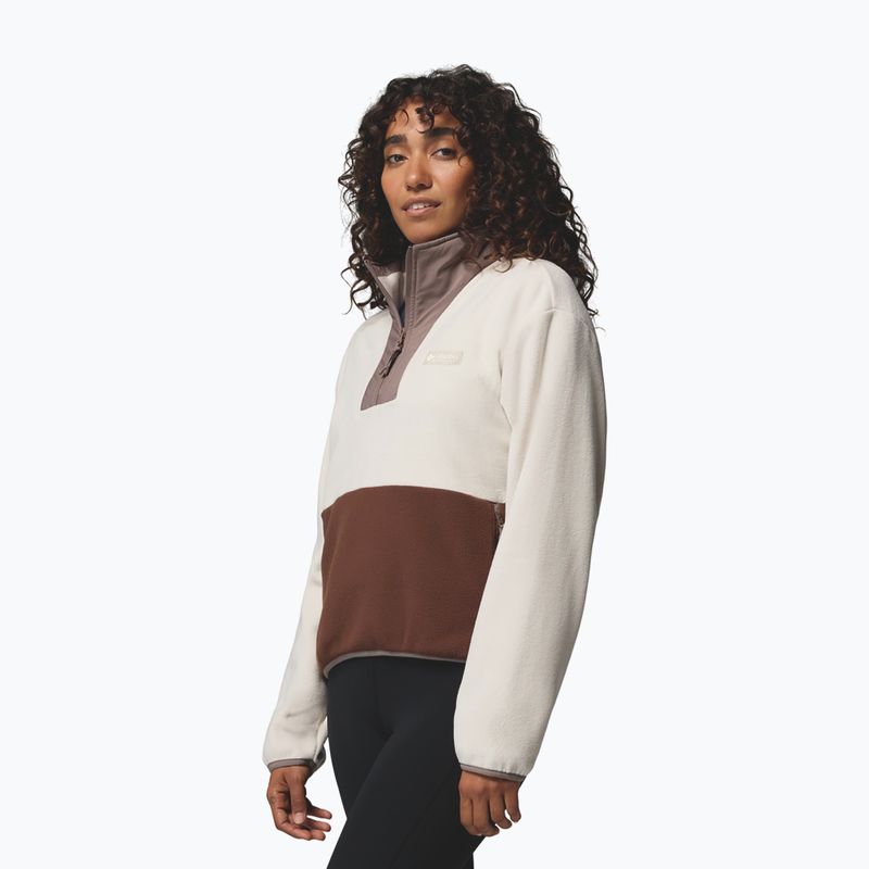 Bluză fleece pentru femei Columbia Sequoia Grove II Half Zip Fleece dark stone/tobacco/iron 4