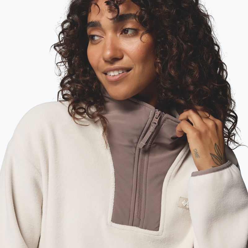 Bluză fleece pentru femei Columbia Sequoia Grove II Half Zip Fleece dark stone/tobacco/iron 5