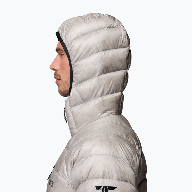 Geacă cu puf pentru bărbați Columbia Arctic Crest Down Hooded flint grey 7