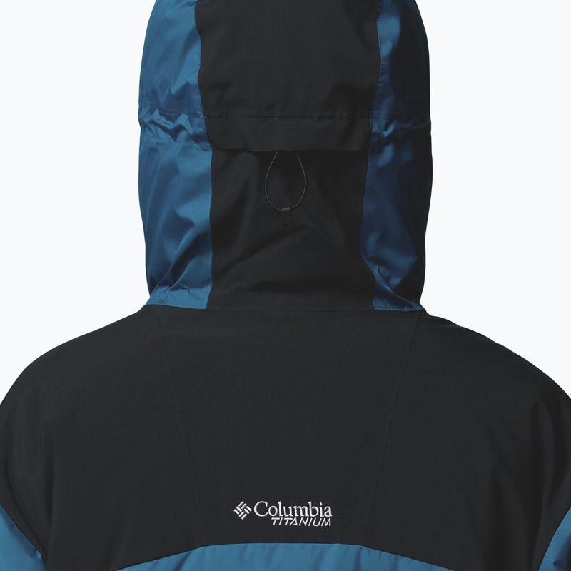 Geacă de schi pentru bărbați Columbia Glacier Ridge Down phoenix blue/black 7
