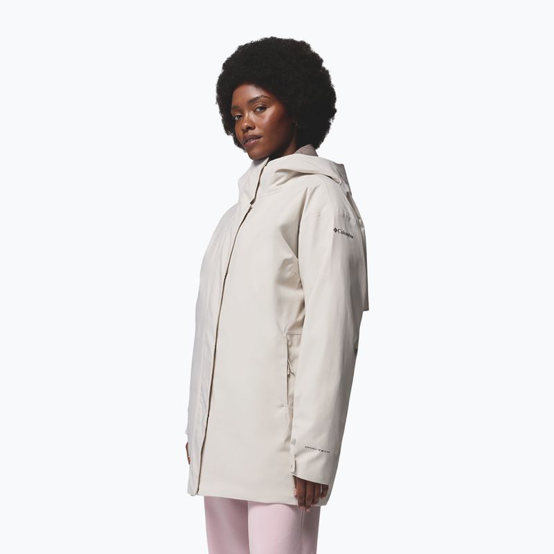 Geacă cu puf pentru femei Columbia Amaze Puff Interchange dark stone 6