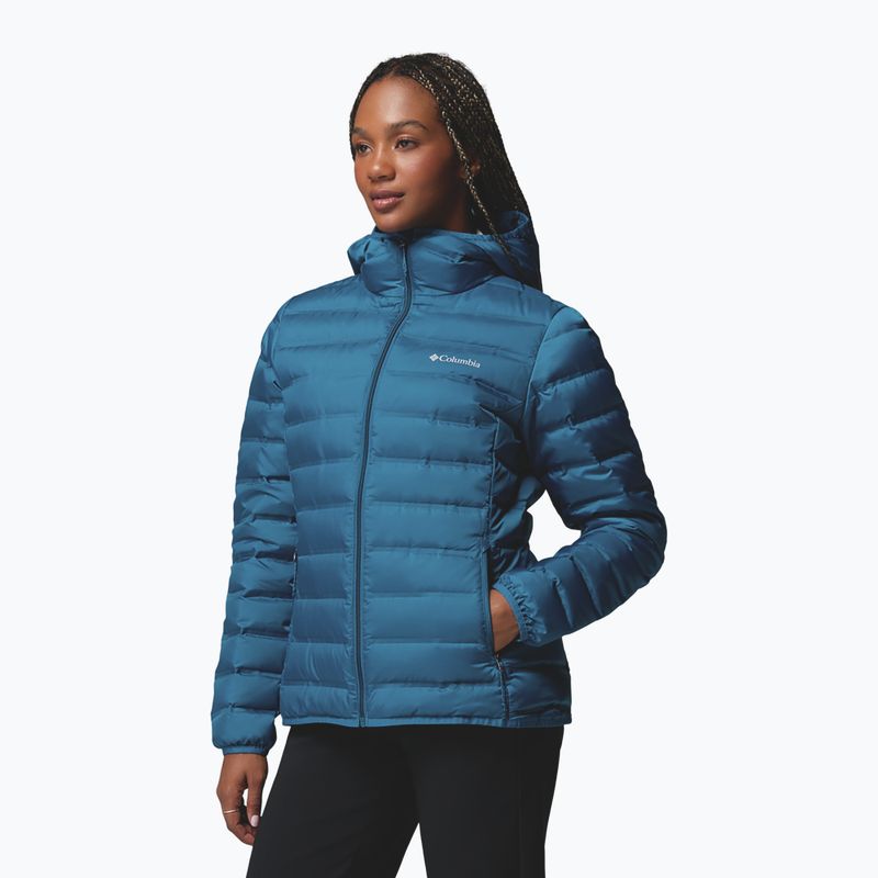 Geacă cu puf pentru femei Columbia Lake 22 II Down Hooded phoenix blue 4