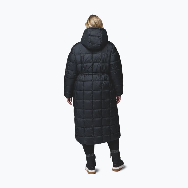 Palton călduros damă Columbia Puffect III Long negru 2