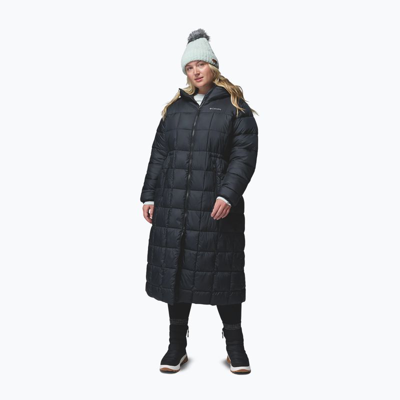 Palton călduros damă Columbia Puffect III Long negru 4
