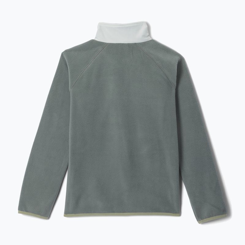 Bluză fleece pentru copii Columbia Fast Trek V Full Zip sedona sage/tea light 2