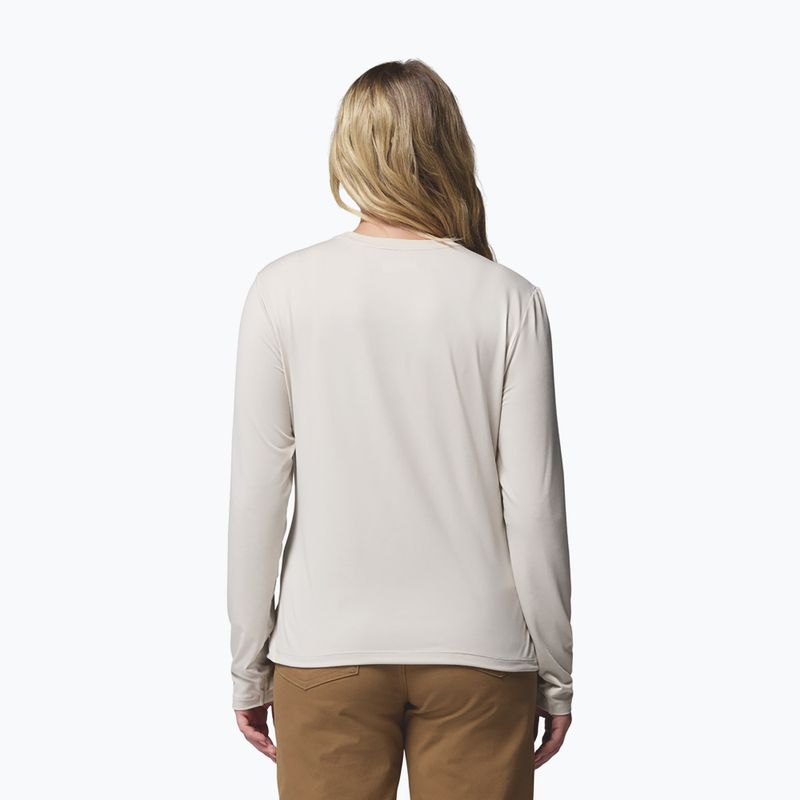 Longsleeve pentru femei Columbia Parsons Point LS Graphic Tee dark stone heather/all terrain 3